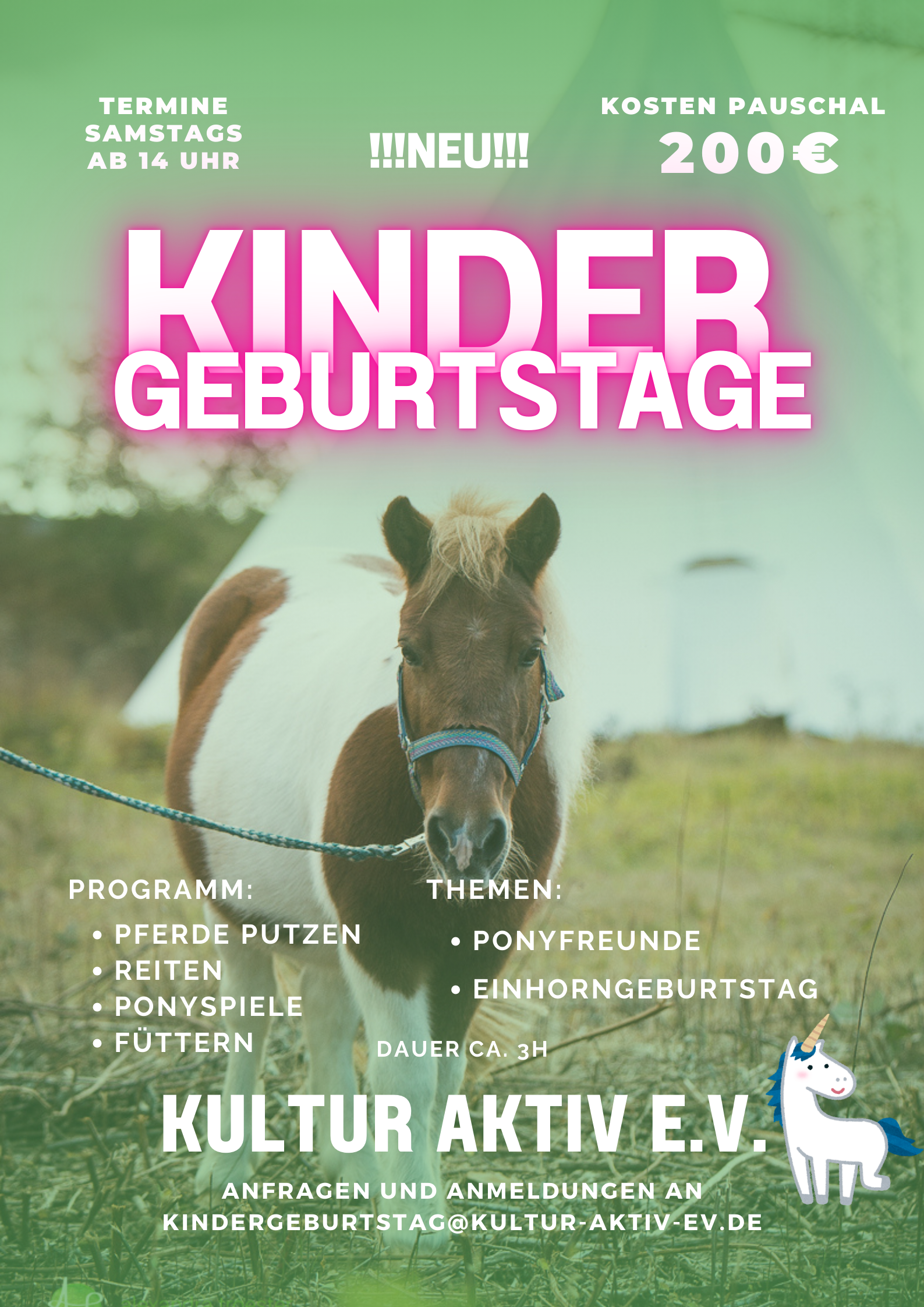 Read more about the article Kindergeburtstag bei Kultur Aktiv e.V.