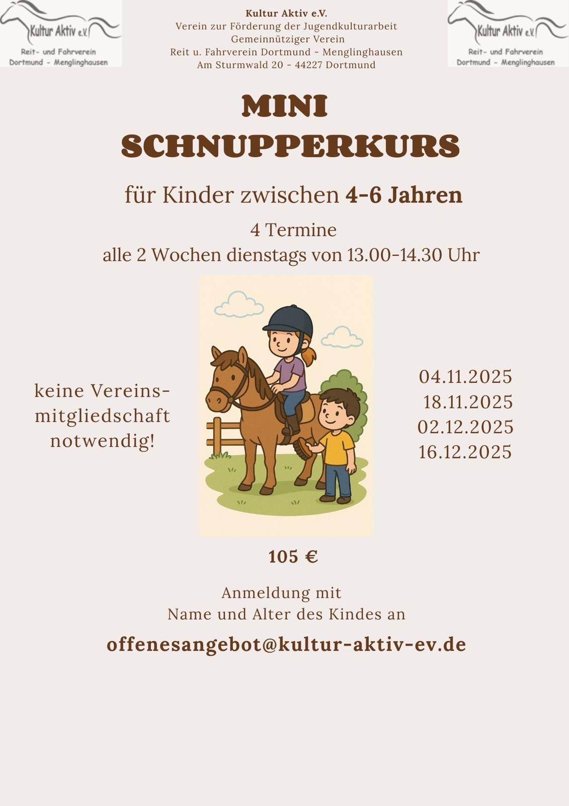 Mini Schnupperkurs